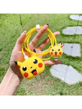 Pikachu Pokemon iPhone Charger Cable Protector P49